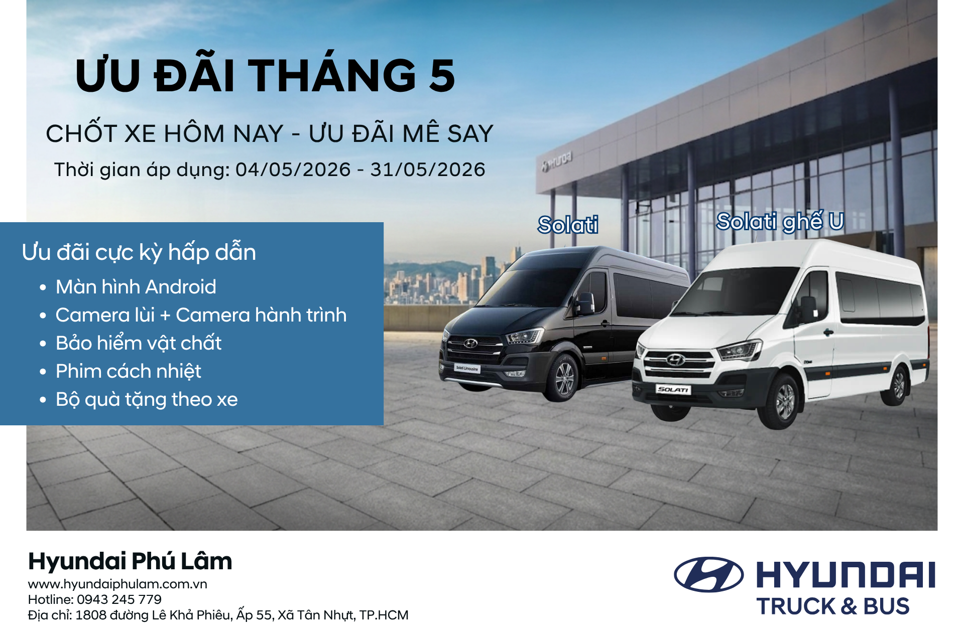 🔥 [CHƯƠNG TRÌNH ƯU ĐÃI THÁNG 5] CHO QUÝ KHÁCH HÀNG CHỐT XE TRONG THÁNG 5 NÀY, ƯU ĐÃI MÊ SAY